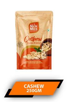 Nickmics Cashew Roasted & Salted 250gm